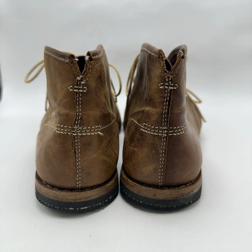 Timberland Boot Company Wodehouse Mens Size 9 Chukka Boots Leather Lace Up Brown